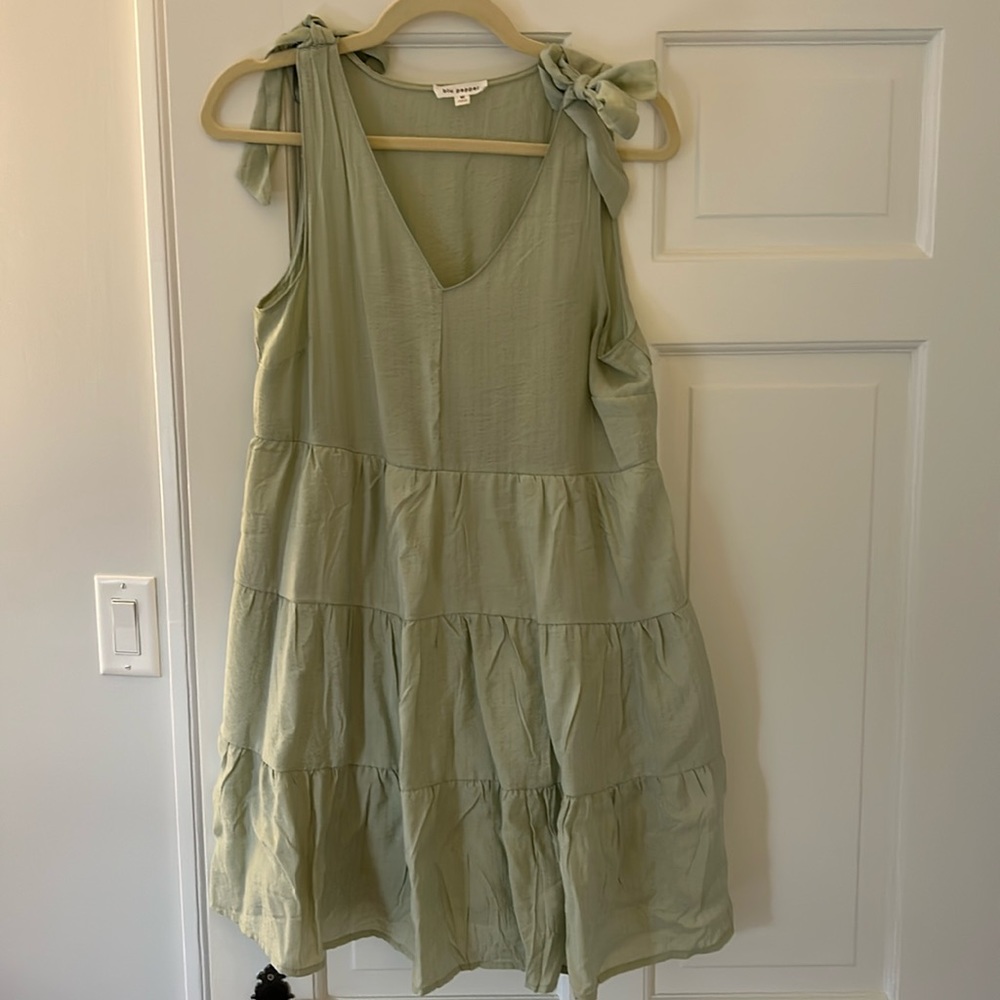 Light green Blu Pepper Dress